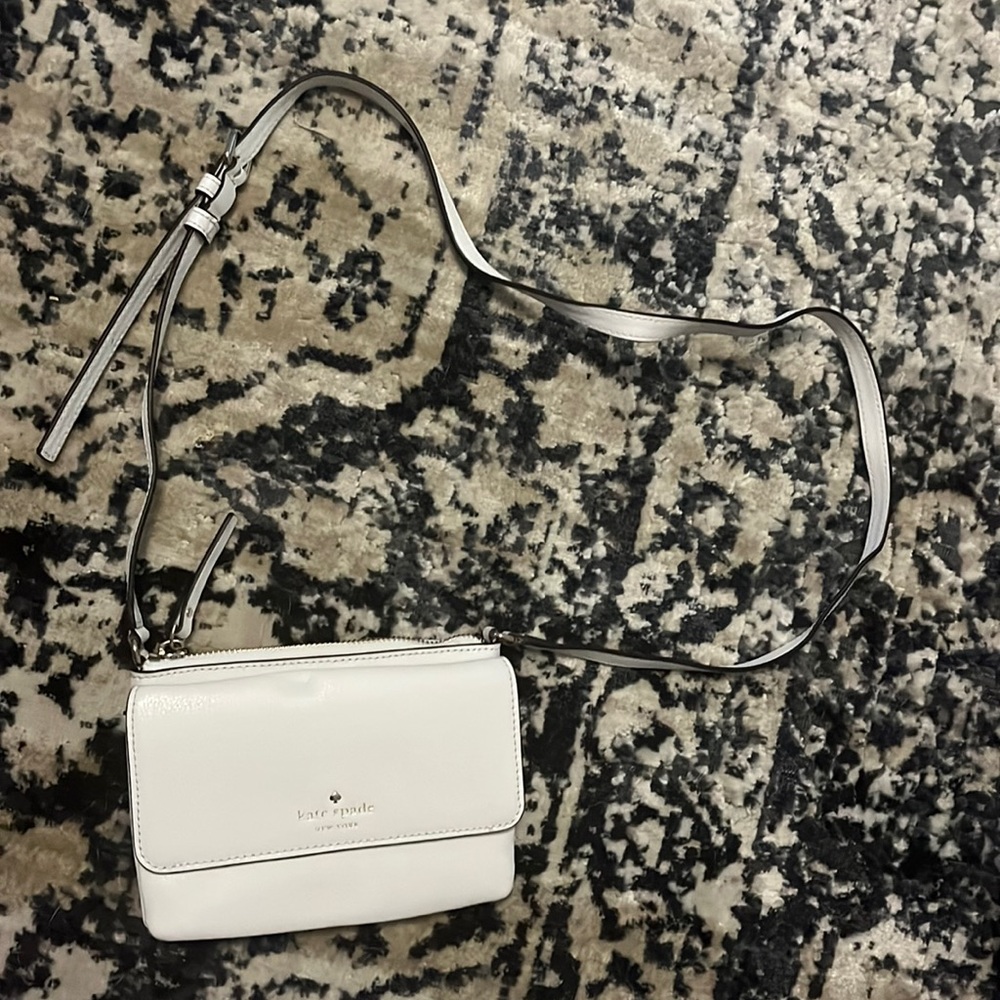 Kate Spade White Crossbody Bag